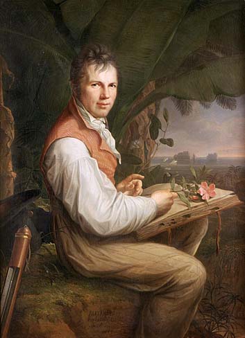 Alexander von Humboldt, Gemälde von Friedrich Georg Weitsch 1806