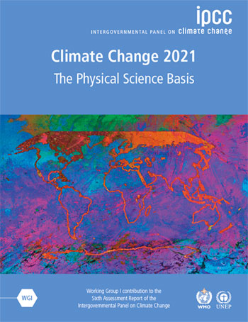 Titelbild des aktuellen 6. UN-Klimareports