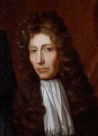 Porträt des irischen Naturforschers Robert Boyle